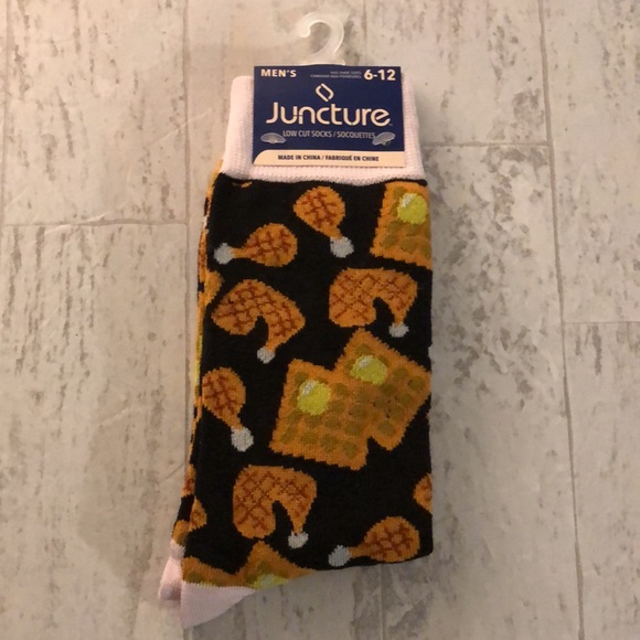 Other - Men’s Casual Chicken & Waffles Low Cut Socks